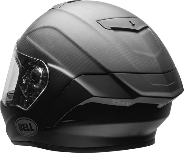 Bell Race Star DLX Full-Face Motorcycle Helmet (Matte Black, Large)