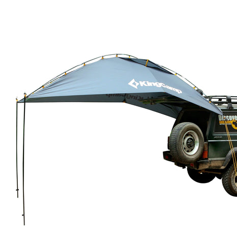 KingCamp Awning Sun Shelter Auto Canopy Camper Trailer Tent Roof Top for Beach, SUV, MPV, Hatchback, Minivan, Sedan, Camping, Outdoor, Anti-UV Tents, Waterproof, Portable
