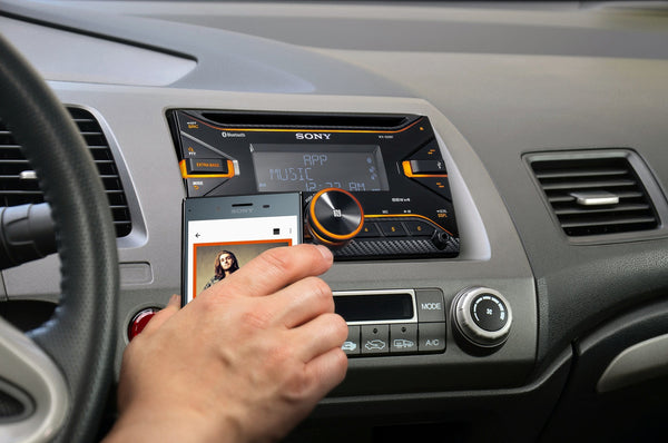 Sony WX920BT 2-DIN CD Receiver with Bluetooth