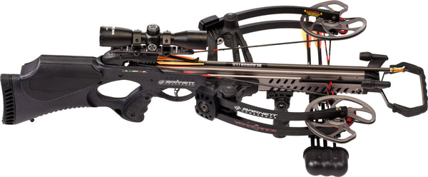 Barnett Vengeance Crossbow with 3x32mm Scope Package, 140-Pound Draw Weight, Carbon Black