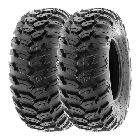 SunF 26x9R12 ATV UTV Tires 6 PR Tubeless A043 [Set of 2]