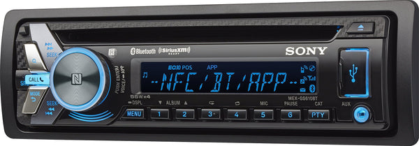 Sony MEXGS610BT GS Series CD Receiver with Bluetooth, NFC & App Remote