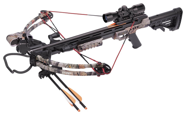 CenterPoint Sniper 370 - Camo Crossbow Package