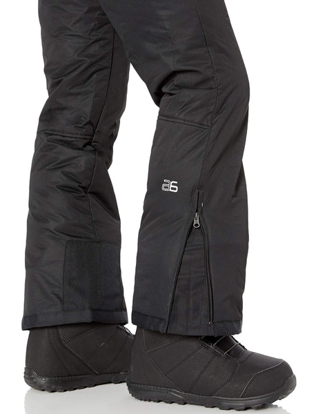 Arctix Men's Essential Insulated Bib Overalls, Black, 5X-Large (56-58W 34L)