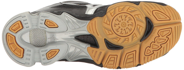 Mizuno Wave Bolt 6 Womens Volleyball Shoes, Black/Silver, 8 B US [product _type] Mizuno - Ultra Pickleball - The Pickleball Paddle MegaStore