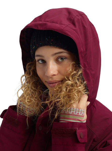 Burton Womens Jet Set Jacket, Port Royal Heather New, Small