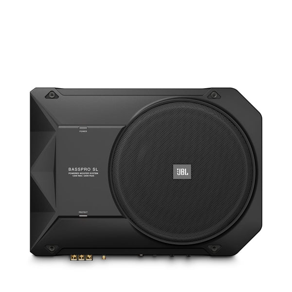 BassPro SL - JBL 8" 125W RMS Powered Under-Seat Compact Subwoofer Enclosure System