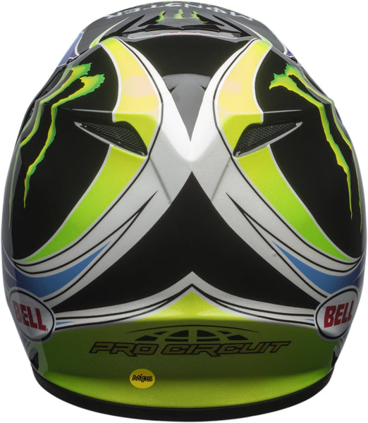 Bell MX-9 MIPS Off-Road Motorcycle Helmet (Pro Circuit Replica 18.0 Gloss Green, XX-Large)