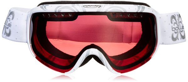 Bolle Scarlett Night Vermillon Gun, Shiny White, Small/Medium