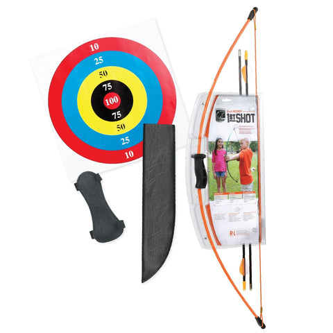 Bear Archery 1st Shot Youth Bow Set - Flo Orange