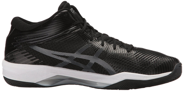 ASICS Mens Volley Elite FF MT Volleyball Shoe, Black/Dark Grey/White, 10.5 Medium US [product _type] ASICS - Ultra Pickleball - The Pickleball Paddle MegaStore