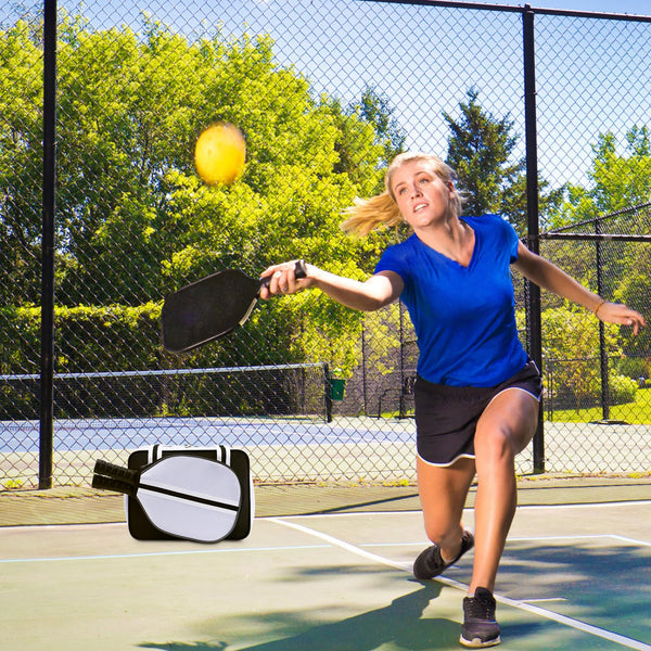 SPOENGRU Pickleball Bag Pickleball Tote Bag Pickleball Bag for Women Men Women’s Hand Gym Bag Water Bottle Holder With Pickleball Racquet Paddle Holder