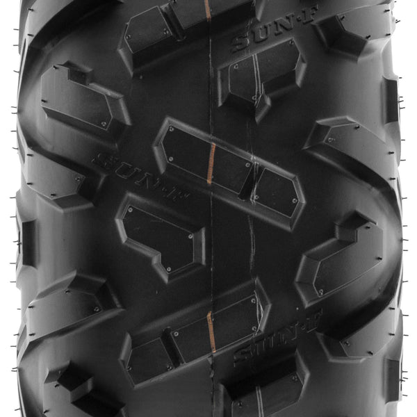 Set of 2 SunF Power.II 26x9-12 ATV UTV Off-Road Tires, All-Terrain, 6 PR, Tubeless A051