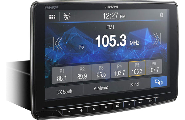 Alpine iLX-F259 Halo Media Receiver with CarPlay and Android Auto, Includes SWI-RC Steering Wheel Interface