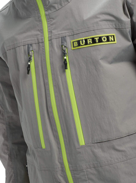 Burton Men's Men's Frostner Jacket, Sterling/Sterling Ripstop, Large