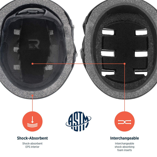 Retrospec Traverse H2 2-in-1 Convertible Helmet with 10 Vents