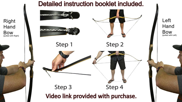 Spyder Takedown Recurve Bow - Ready 2 Shoot Archery Set | Includes Bow, Instructions, Premium Carbon Arrows, Recurve Bow Case, Stringer Tool, Armguard, 40 lb LH -red