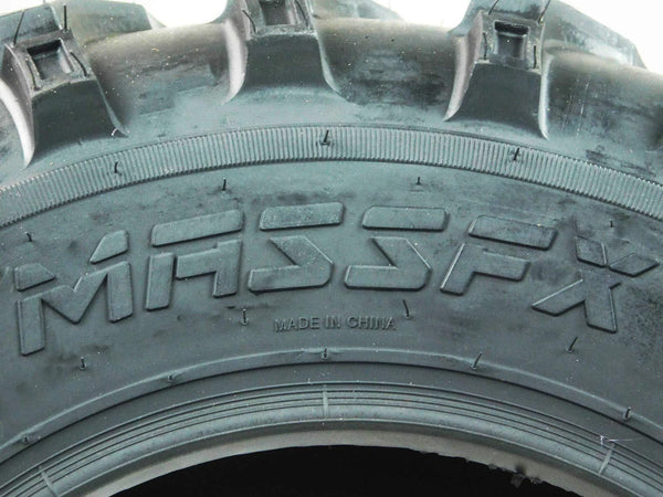 Set of 4 New ATV/UTV Tires 2 of 25x8-12 Front and 2 of 25x10-12 Rear /6PR P377
