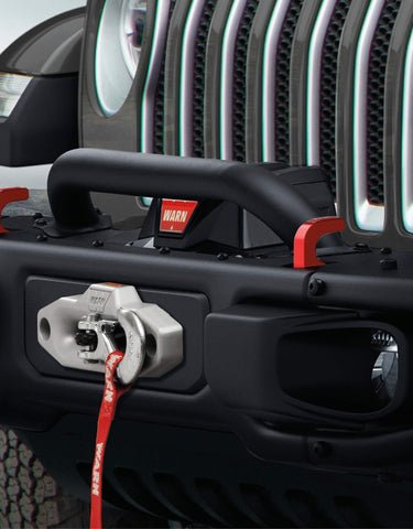 Mopar 82215351 Jeep Wrangler Grille and Winch Guard