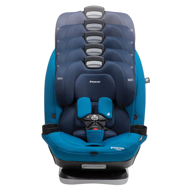 Maxi-Cosi Magellan All-In-One Convertible Car Seat With 5 Modes, Blue Opal, One Size