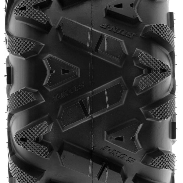 Sun.F A033 ATV UTV Tires Set of 2 ,6 Ply (25x10-12)