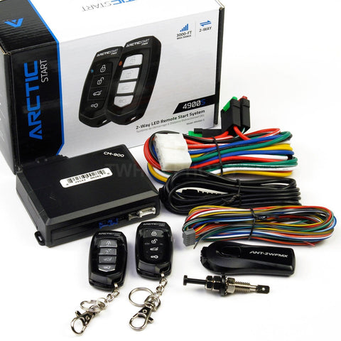 Arctic Start Flex 2 AR4900-S (4900S) 2-way Remote Start and Keyless Entry System with 3000-ft Range