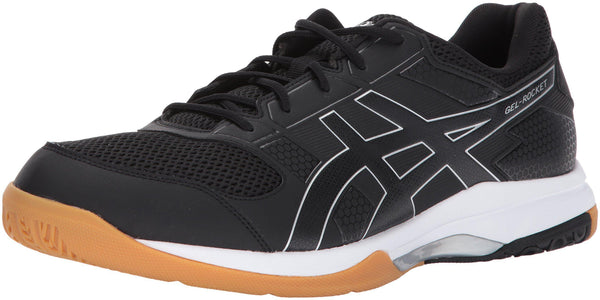 ASICS Mens Gel-Rocket 8 Volleyball Shoe, Black/White, 10.5 Medium US [product _type] ASICS - Ultra Pickleball - The Pickleball Paddle MegaStore