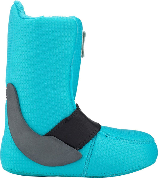 Burton Zipline BOA Snowboard Boots Kid's Sz 6 Gray/Surf Blue