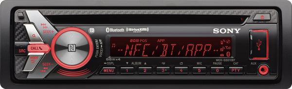 Sony MEXGS610BT GS Series CD Receiver with Bluetooth, NFC & App Remote