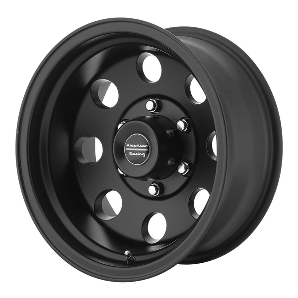 American Racing Custom Wheels AR172 Baja Satin Black Wheel (17x8"/6x139.7mm, 0mm offset)