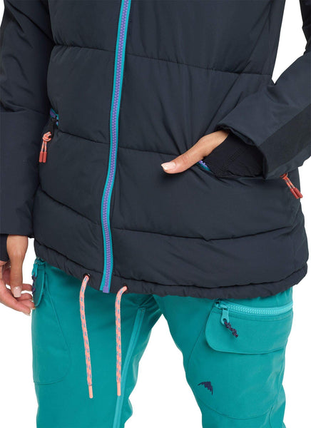 Burton Women's Women's Keelan Jacket, True Black, Large