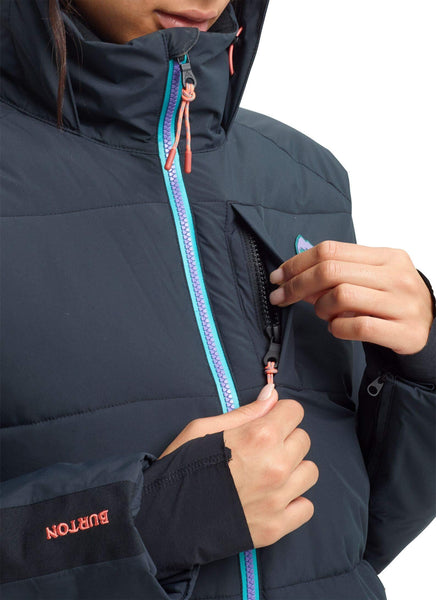 Burton Women's Women's Keelan Jacket, True Black, Large