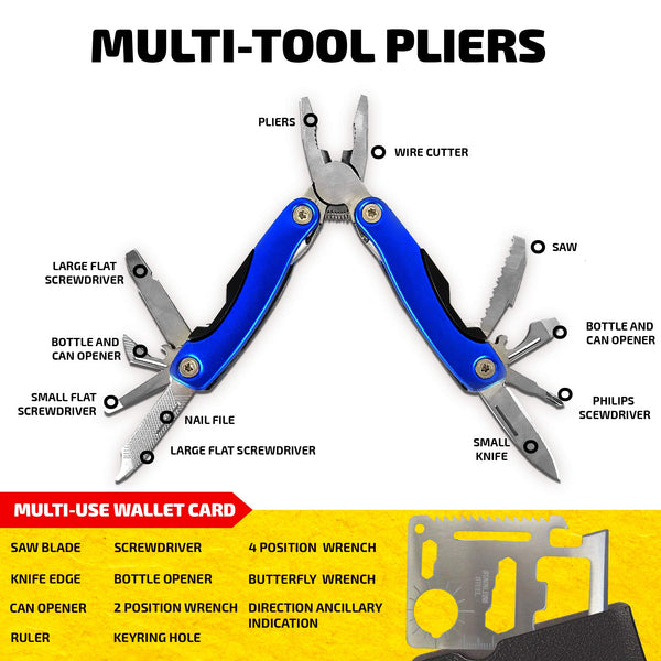 Emergency Trauma Tactical Kit - First Aid SurvivalKit - First Medical Portable Kit for Military Car Boat Home Office Hiking Camping Hunting Travel Adventures Earthquake - Survival Gear Kit Medical