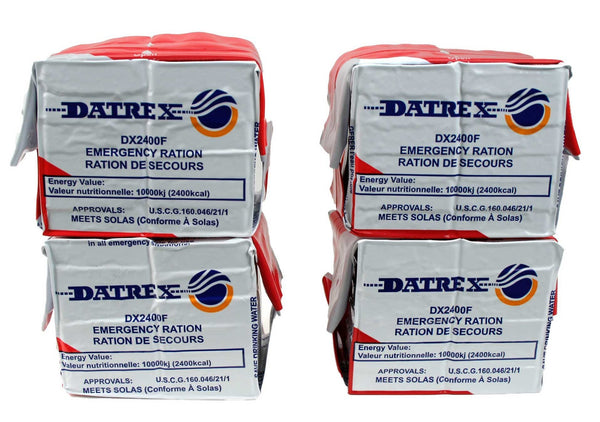 Datrex Emergency Survival 2400 Calorie Food Ration Bar, 12 Bars