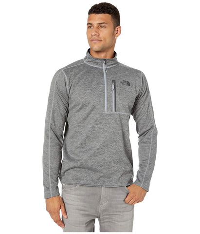 The North Face Men's Canyonlands ½ Zip, TNF Medium Grey Heather, Size L