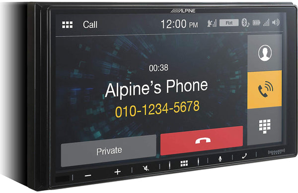 Alpine iLX-W650 Compatible with CarPlay & Android Auto - Includes KTA-450 Power Pack, SXV300V1 SiriusXM Tuner