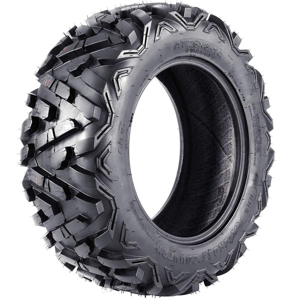 VANACC ATV Tires 26x8-14 26 inch 6PR 26x8x14 UTV Tire Set of 2