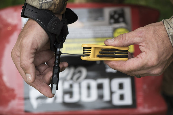 TruFire Smoke Adjustable Archery Compound Bow Release with Foldback Design - Black Wrist Strap