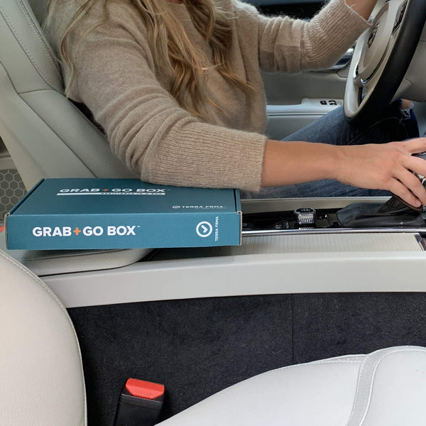 GRAB + GO BOX - Emergency Kit for the Disaster Preparedness Family - Action Plans, Emergency Guidebook, Pocket Survival Guide, Tiny Survival Cards