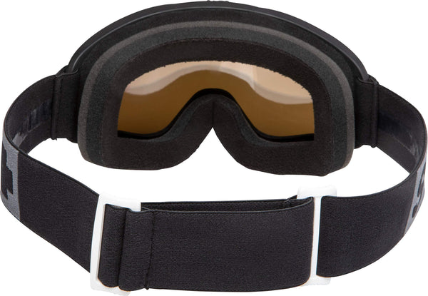 Spy Optic Woot Snow Goggles, One Size (Matte Black Frame/Silver Mirror + Persimmon Lens)
