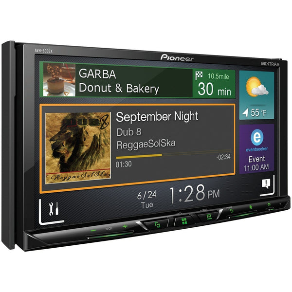 Pioneer AVH-600EX in-Dash Receiver DVD Receiver w/ 7" WVGA Display, Bluetooth, SiriusXM Ready and AppRadio