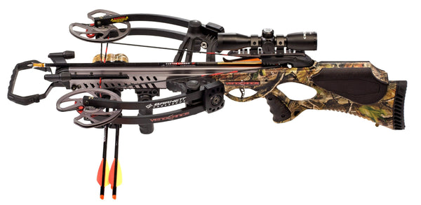 Barnett Vengeance Crossbow with 3x32mm Scope Package, 140-Pound, Camouflage