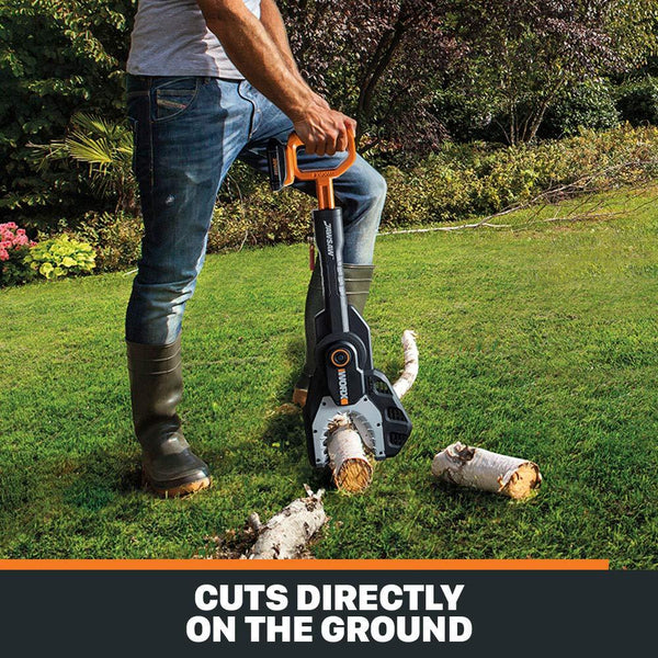 WORX WG320.9 JawSaw 20V PowerShare Cordless Electric Chainsaw with Auto-Tension (Tool Only)