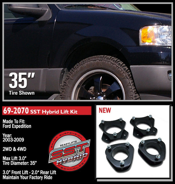 ReadyLift 69-2070 3.0'' Front with 2.0'' Rear SST Lift Kit