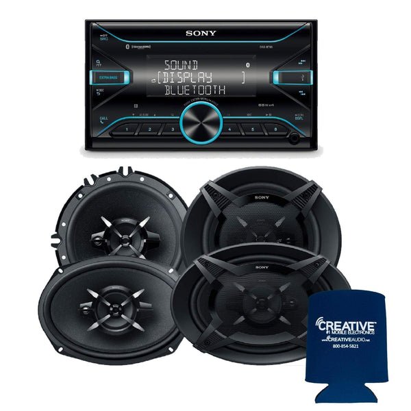 Sony DSX-B700 Bluetooth Media Receiver with XS-FB1630 6.5" Speakers, XS-FB6930 6x9 Speakers