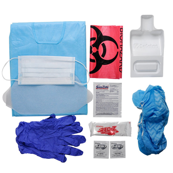 Biohazard Cleanup and Protection Kit with Approved Bio Bag by MFASCO