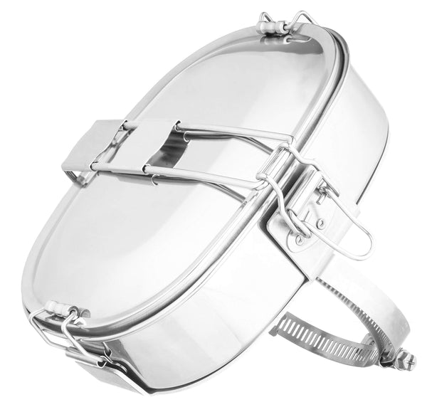 Muffpot Snowmobile Exhaust Pipe Food Warmer Stainless Steel Artic Cat Yamaha