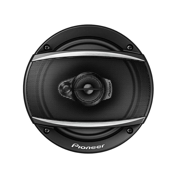 Pioneer TS-A1670F A Series 6.5" 320 Watts Max 3-Way Car Speakers Pair with Fiber Cone Midrange and 6-1/2" Multi-Fit Installation Adapters Included