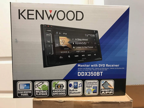 Kenwood DDX350BT 6.2" DVD Receiver w/Bluetooth