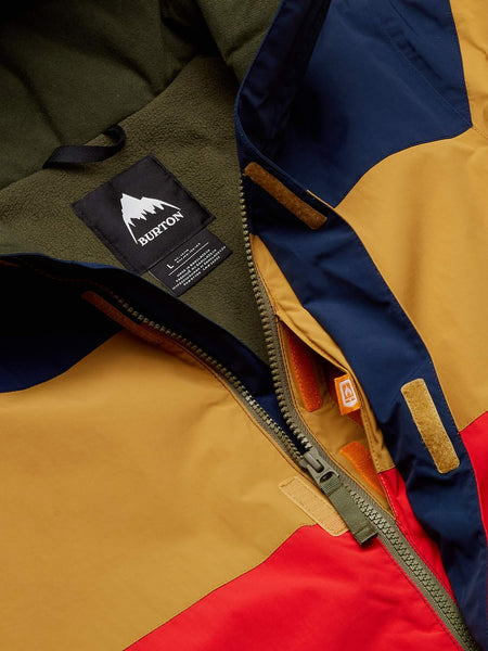 Burton Boys' Symbol Jacket, Dress Blue Multi, Large